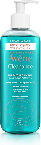 Avène Cleanance Gel de Limpeza Facial, 400g