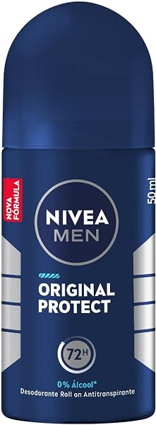 NIVEA MEN Desodorante Antitranspirante Roll-on Original Protect 50ml
